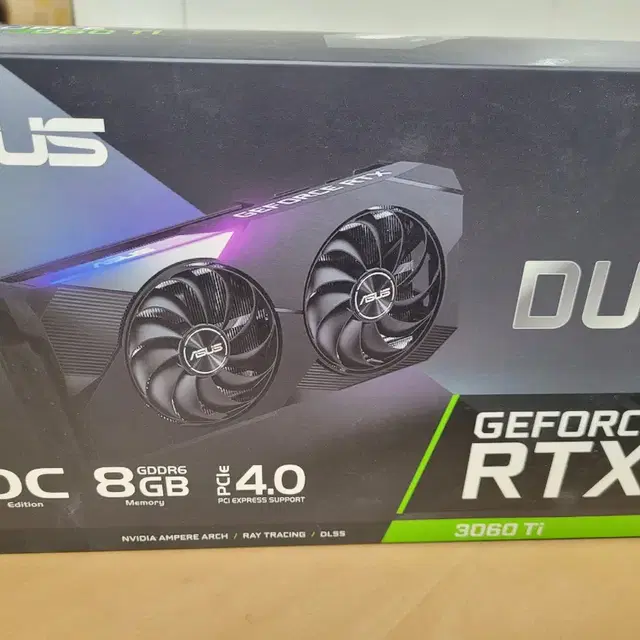 아수스 3060ti 그래픽카드 판매합니다.