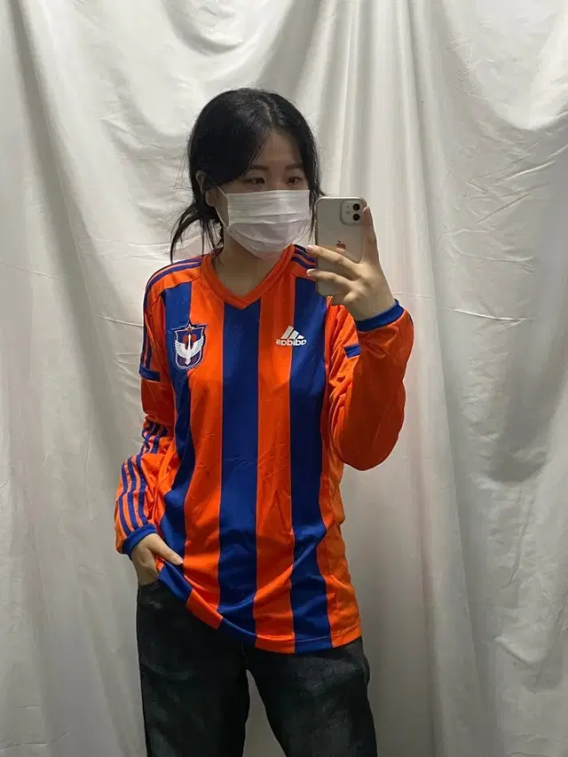 아디다스 ALBIREX 유니폼 오렌지 L