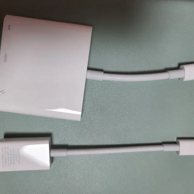 apple 애플 정품 USB-C AV 멀티어댑터,USB -C 케이블 2종