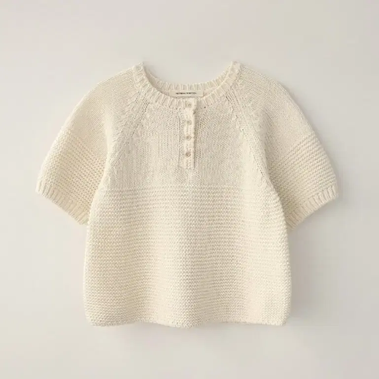 낫띵리튼 Bonnie short cotton pullover