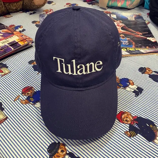 미국빈티지 Tulane 스냅백 볼캡 빈티지 모자