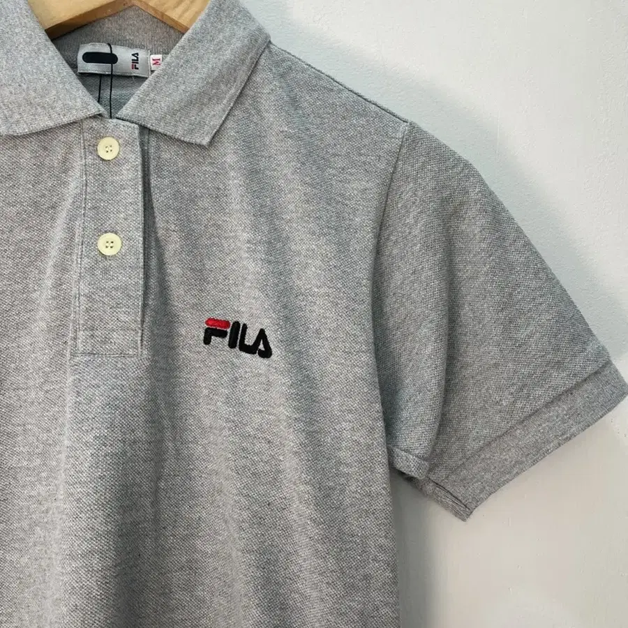 (M) 00's 일본 휠라 FILA pk 반팔 카라티