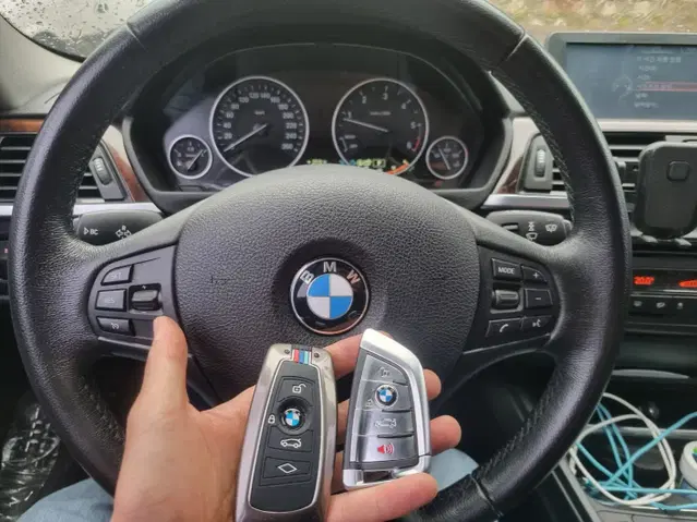 BMW 3/5/7 X2/4/6 M2/M3 자동차키 신형 칼키로 개조 제작