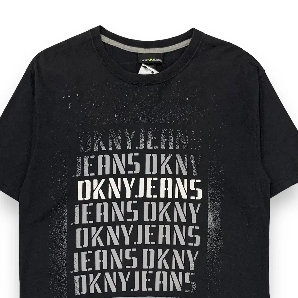 DKNY 페인팅 반팔티