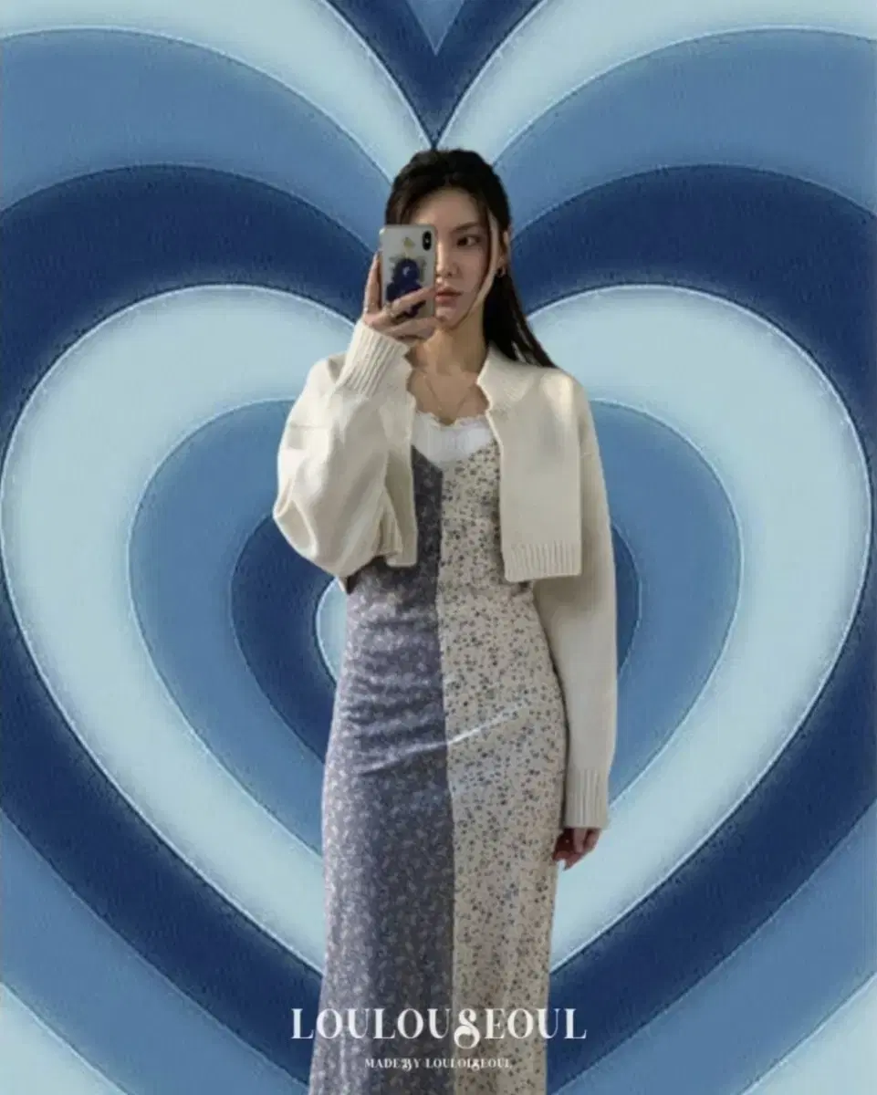 루루서울 milk shake maxi dress 원피스