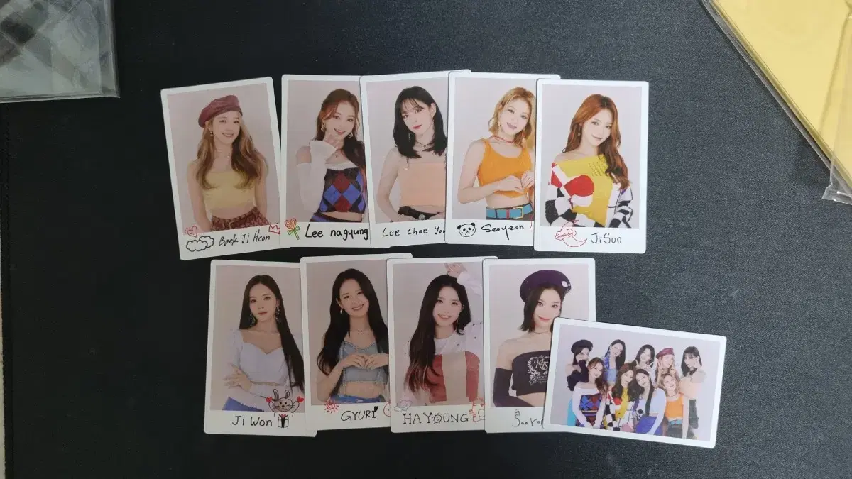 Fromis 9 Promise Day fan con Photo Card