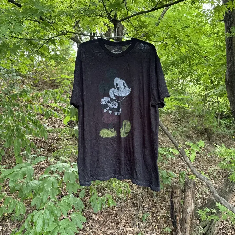 90s Disney mouse minimal S/S Tee