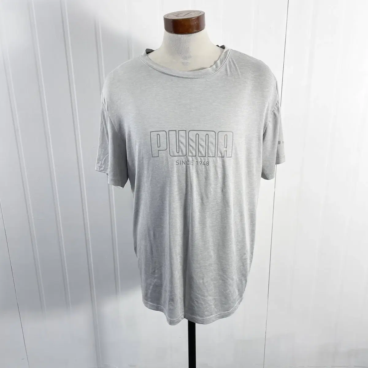 D1 Puma Grey Sports Short-Sleeved Shirt Size 110-115