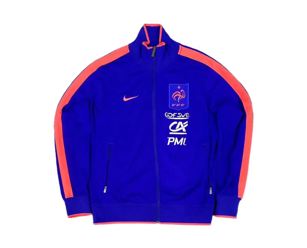 [M]Nike France National Team Track Top Jersey - Black