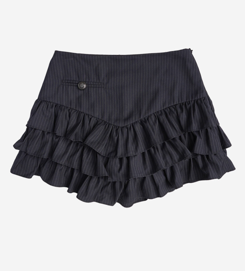 엘프엘프엘프 아카이브스 SWEETY STRIPE SKIRT 1 사이즈