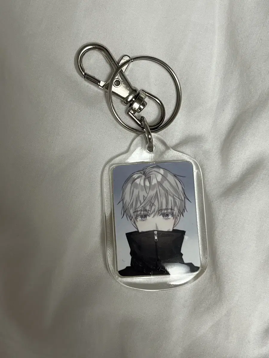 Zuu spinning toge proof photo key ring