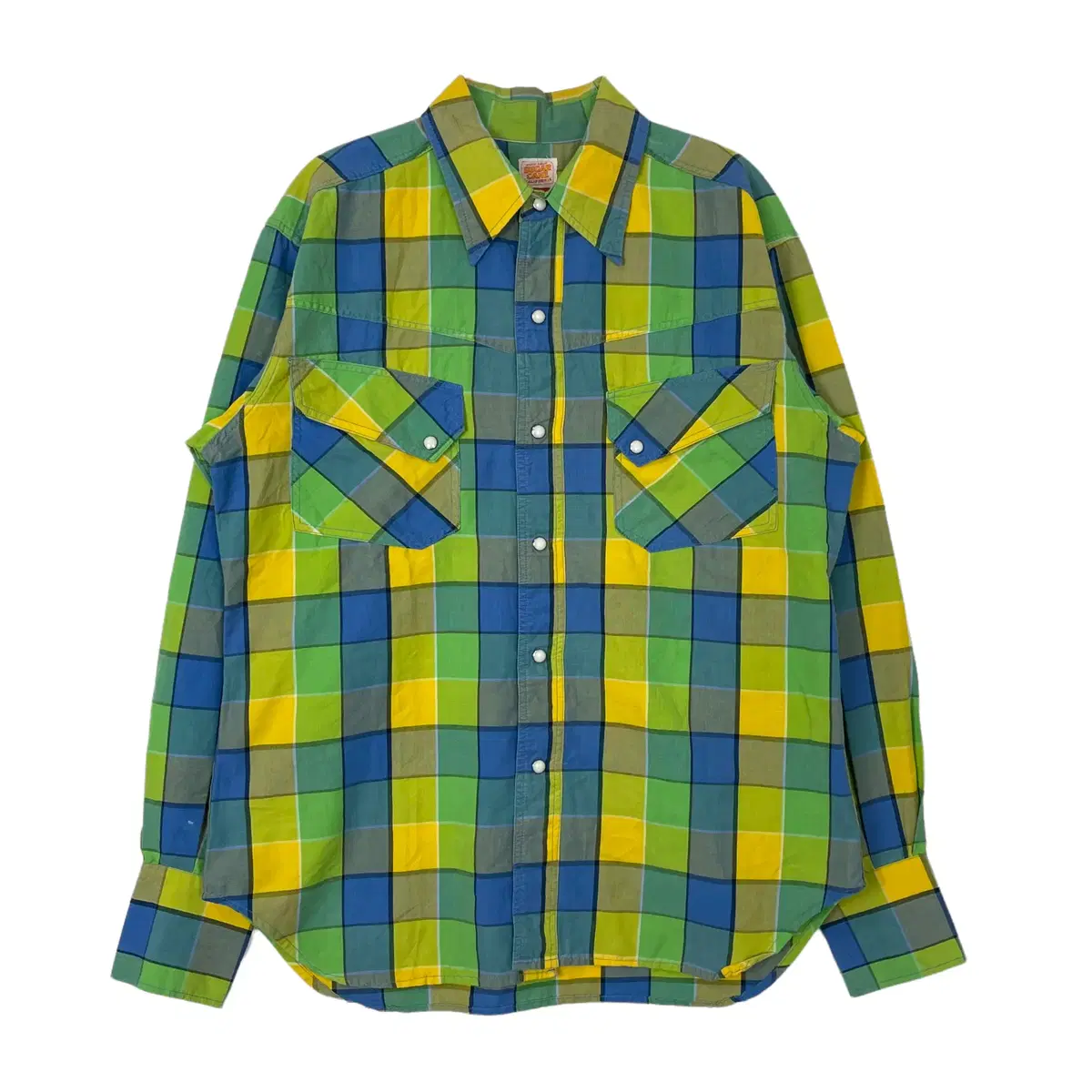 Sugarcane Check Western Shirt