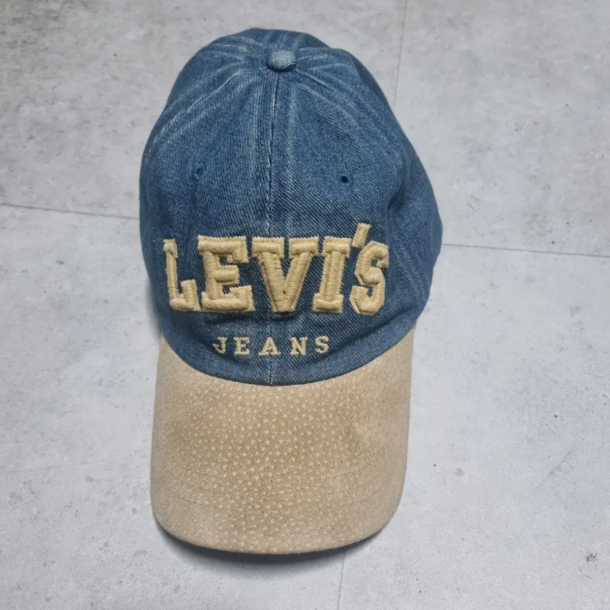 Levi's Denim Two-Tone Ball Cap