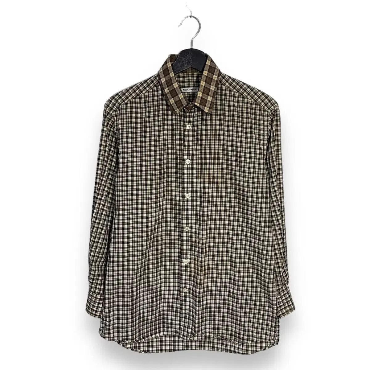 Narakamiki check shirt