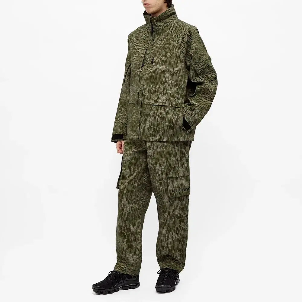 Stussy APEX Czech Army Rain Camo Setup New Arrivals Waterproof Rainwear Military