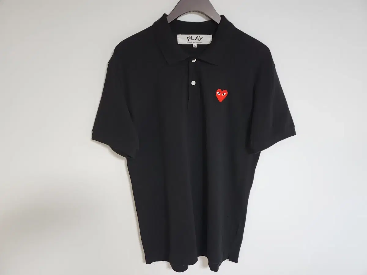 [XL] Comme des Garçons Song Black Red Waffen Men's Short Sleeve Karati AZ-T006