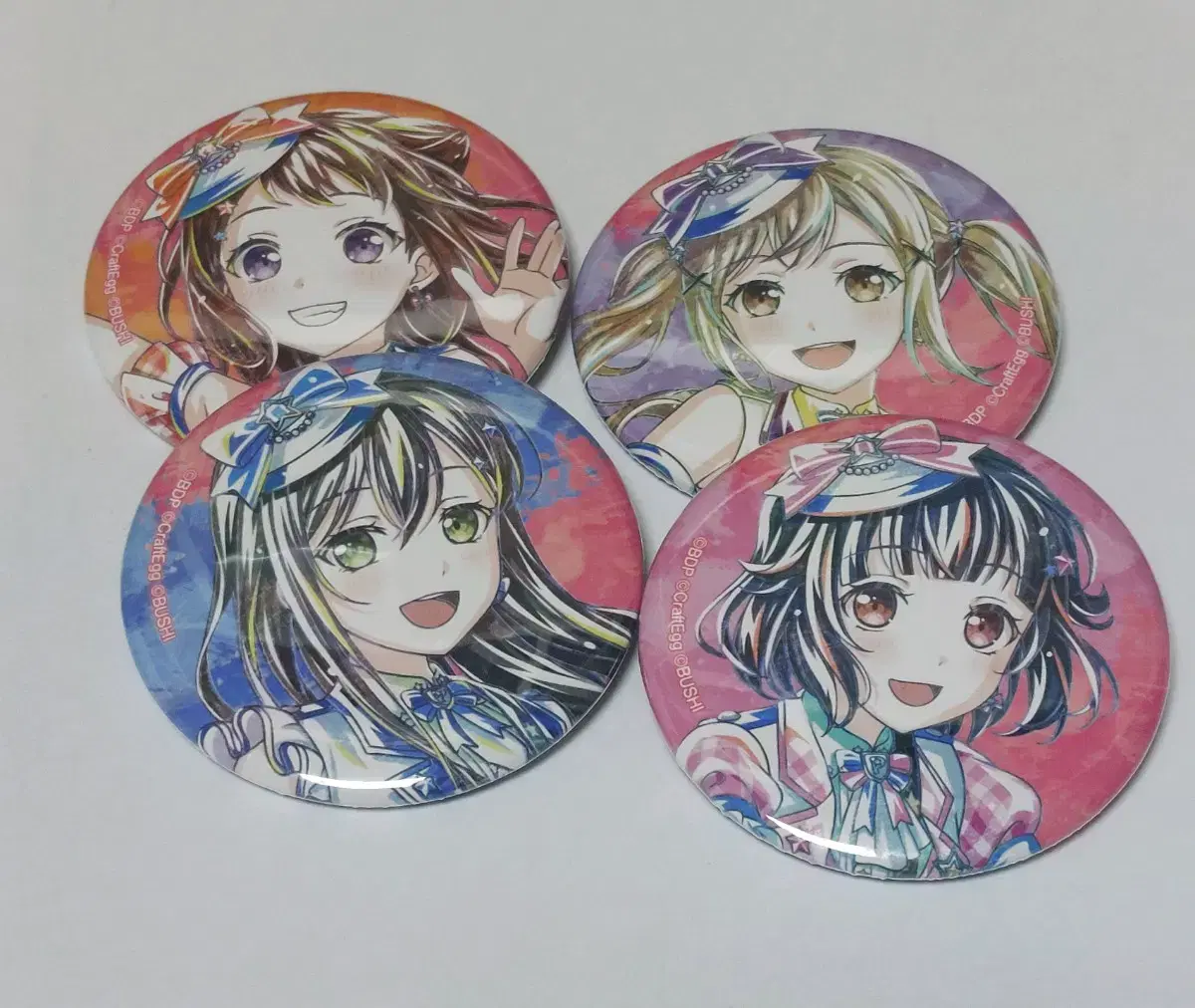 Bangdream Popinjay Popinjay acrylic sells badges canbadges