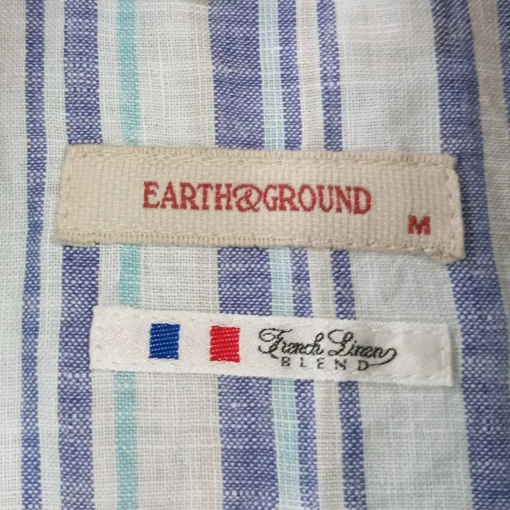 earth & ground 린넨 셔츠자켓