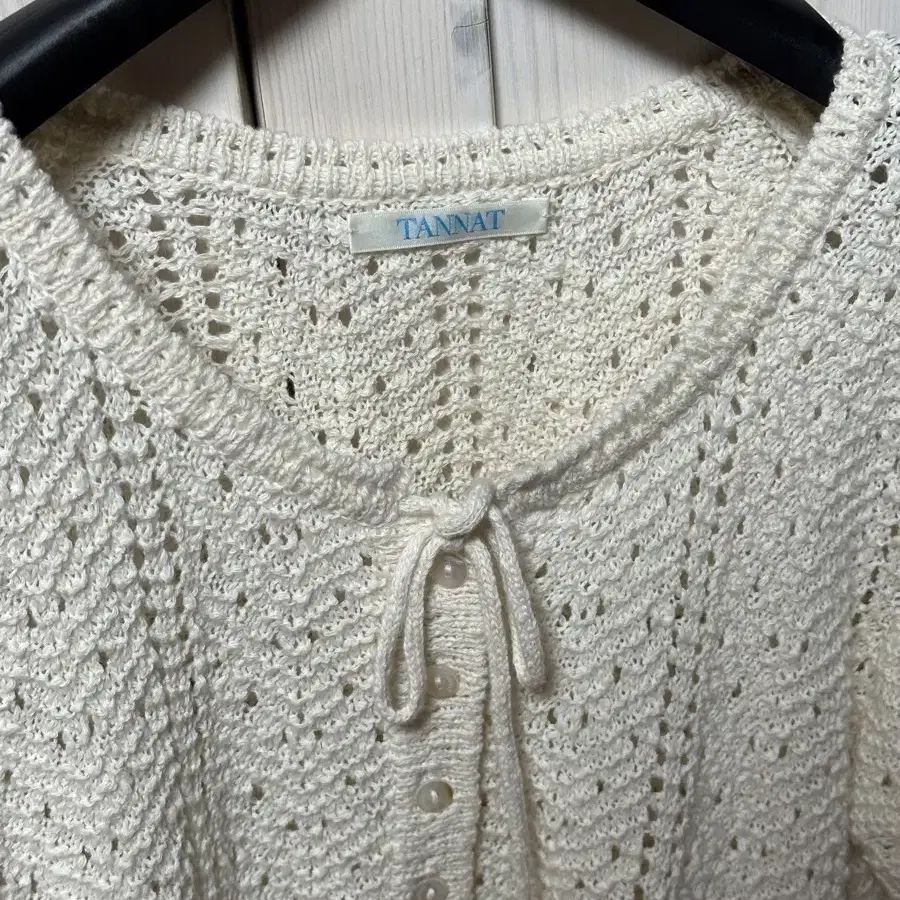 타낫 포인텔 가디건 Pointell knit cardigan :)