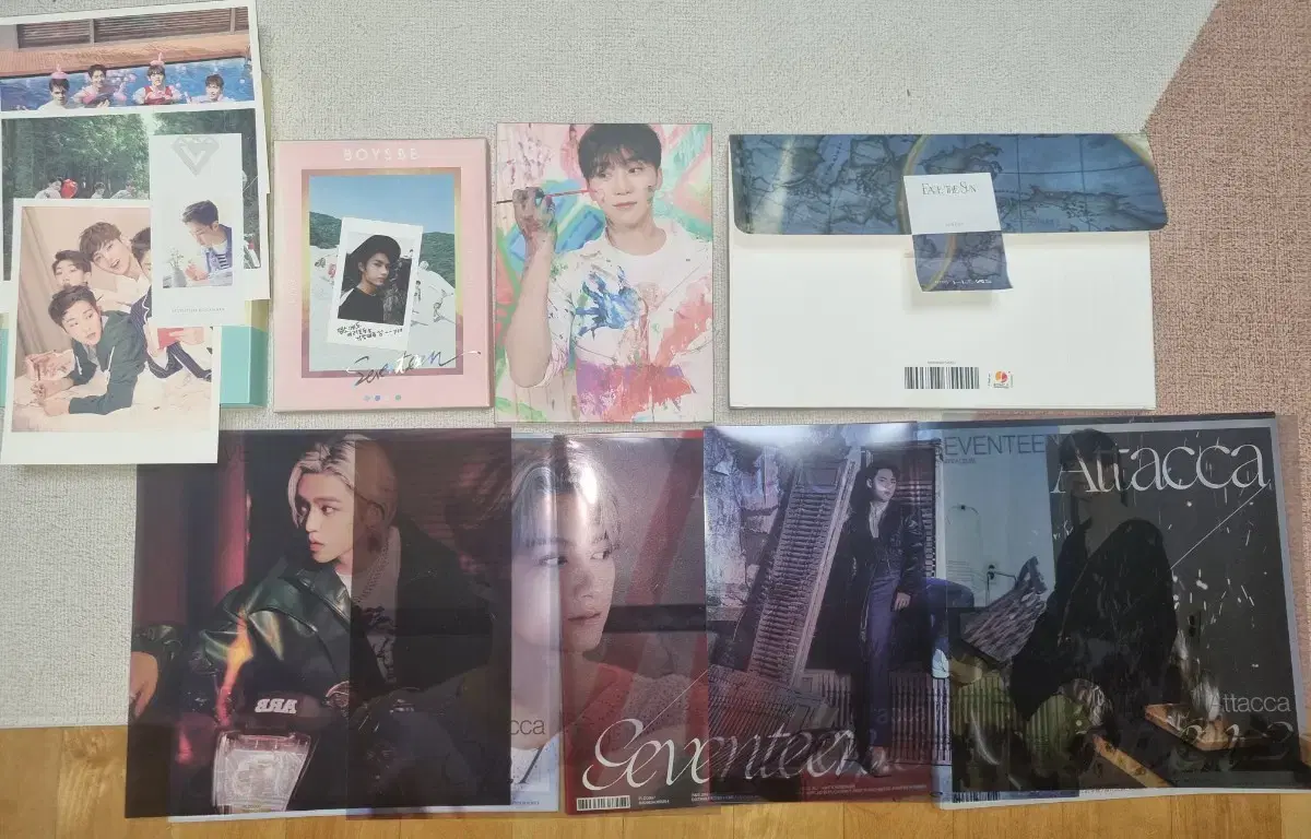 Seventeen album unsealed