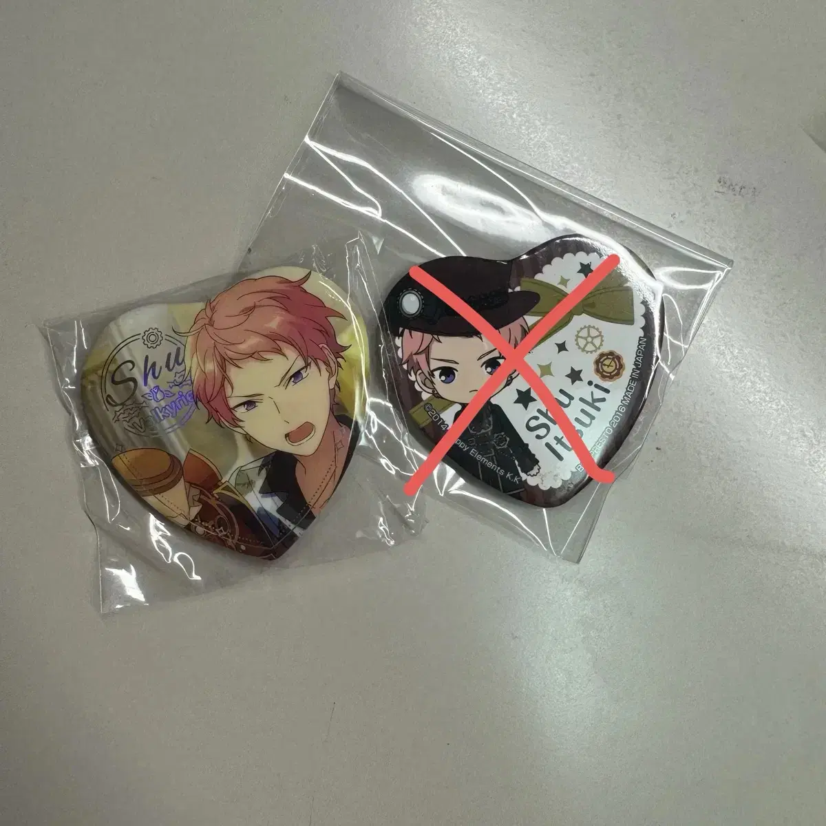 Valkyrie Itsuki Shu Enstar Heart Can Badge