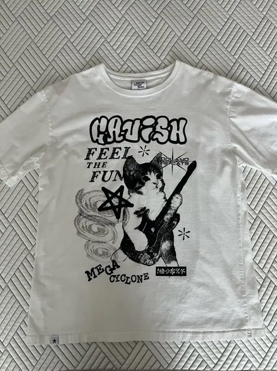 카비시 반팔MEGA CYCLONE SS TEE WHITE