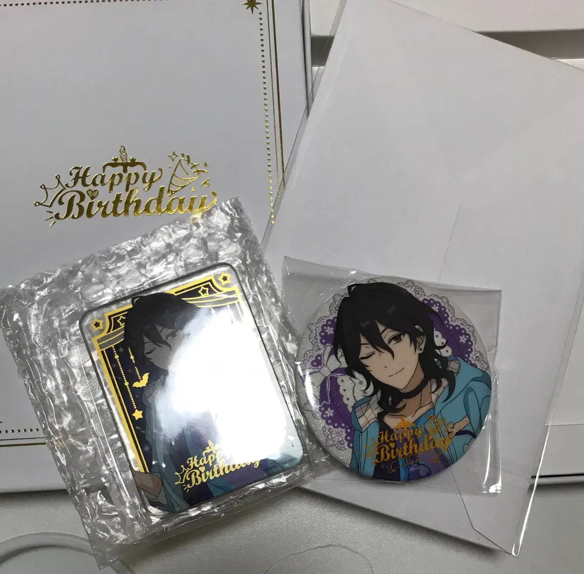 Angsta Sakuma lay birthday Merchandise Part 2 Jungle Star Korotto Badge