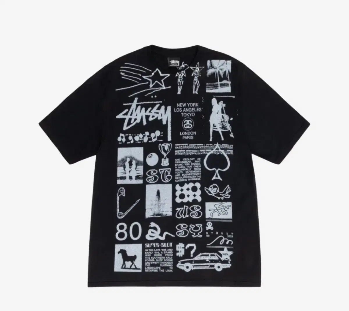 스투시 사라 반팔 티셔츠 stussy sara S