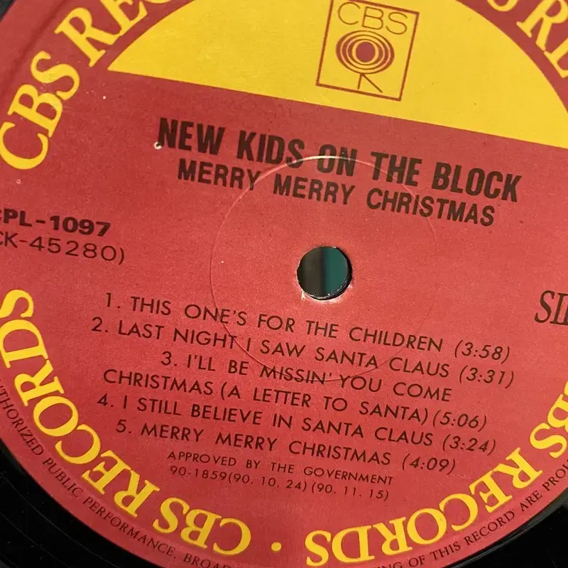 NEW KIDS ON THE BLOCK  LP / AA2733