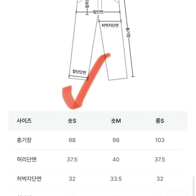 필링스 연청 스토퍼 데님 숏s 새거