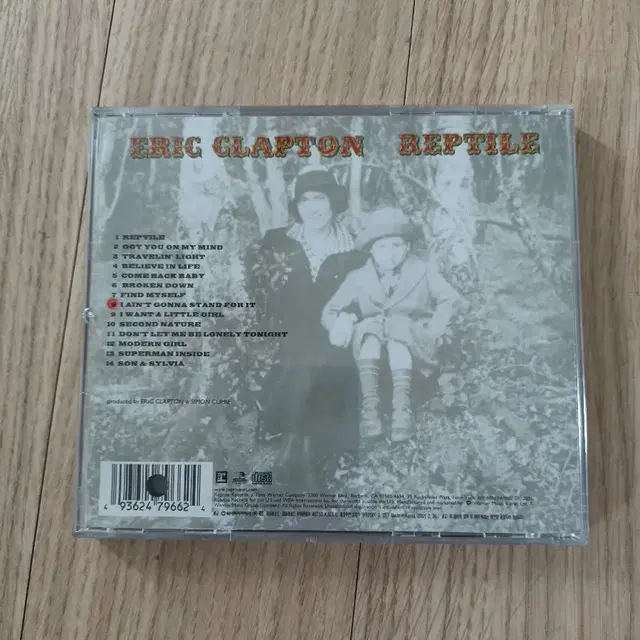 ERIC CLAPTON Reptile cd