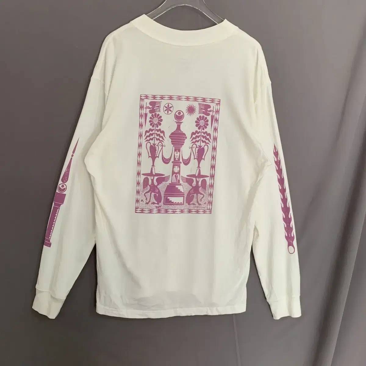 100 L Nike Street Print Long Sleeve T-Shirt for sale