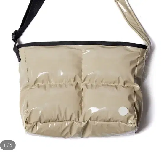 DAMP 2WAY PADDED MESSENGER BAG_BEIGE