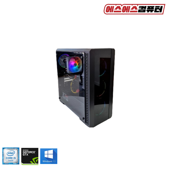 조립PC 인텔 I5 9600K GTX 1660S  오버워치 캐드 포토샵