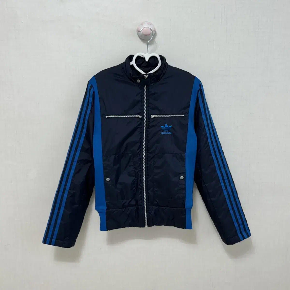 Adidas 90s Old School Rider Padded Jacket bloo Black 95