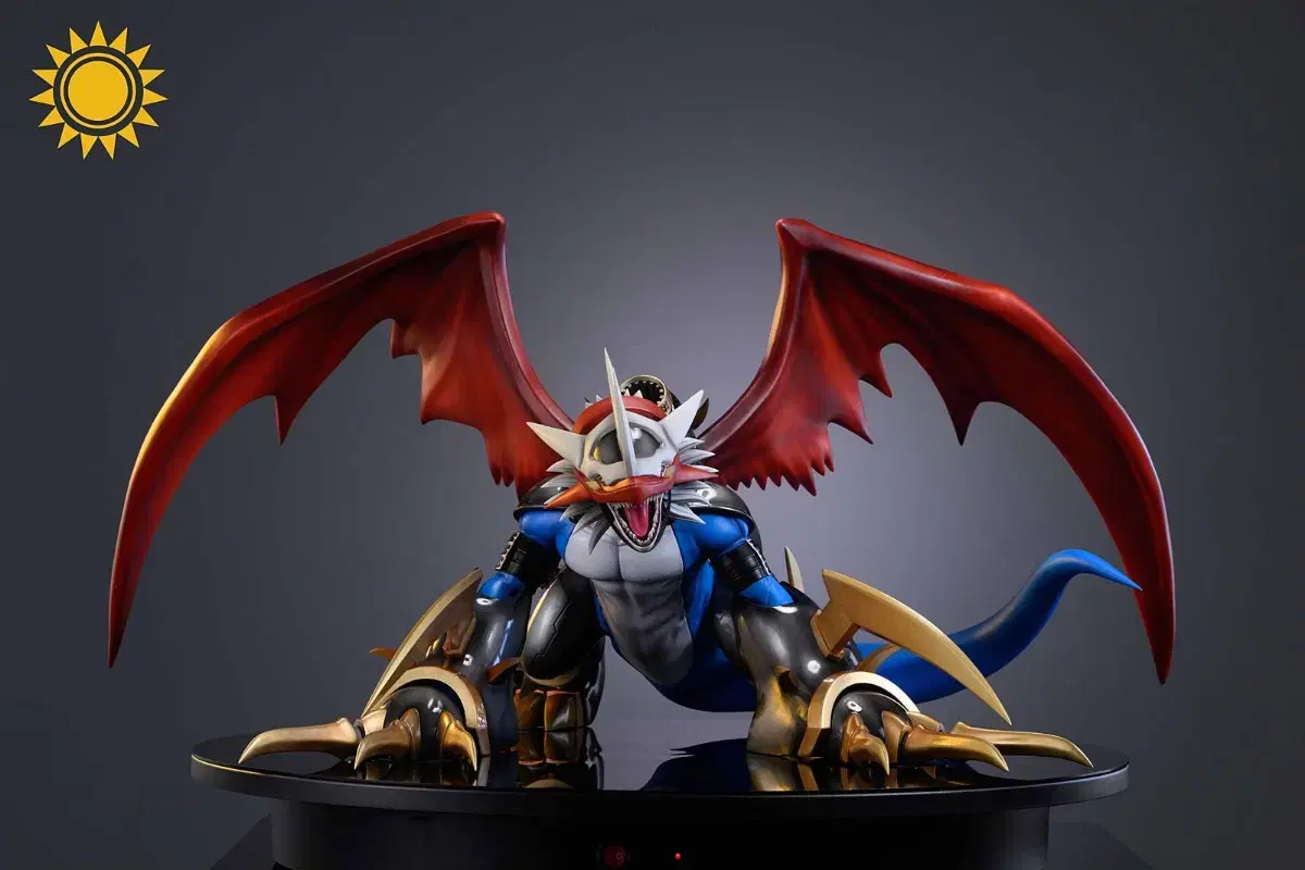 [Resin Statue] TAIYANG Digimon Emperor Dramon Paladin Mode Resin Statue