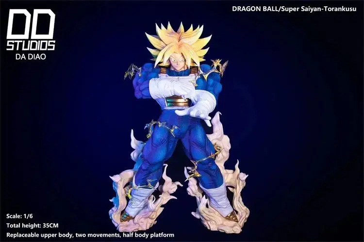 [New Release] DD Dragon Ball Super Saiyan 2 Trunks Resin Statue [Overseas Spot]