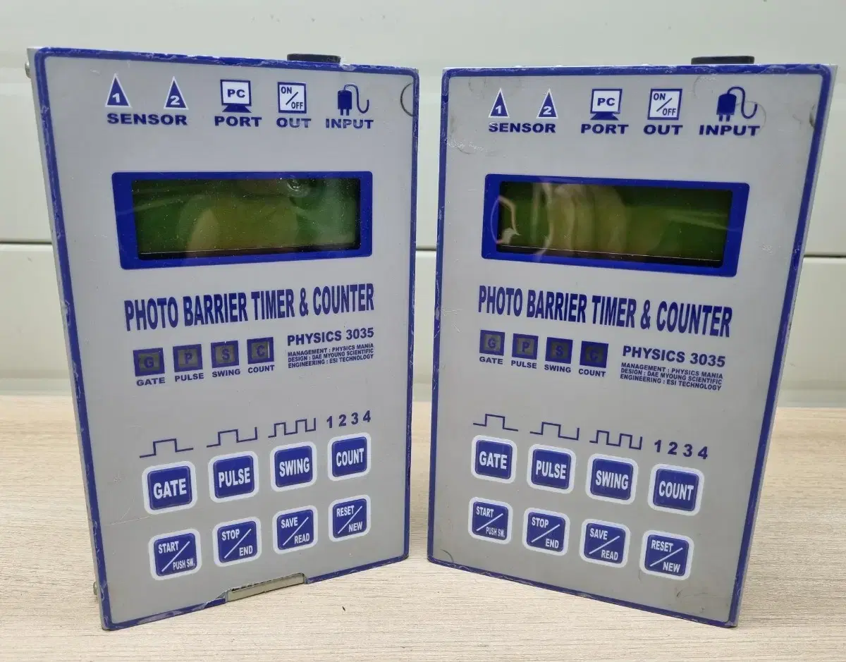 Photo barrier Timer Counter Physics3035.