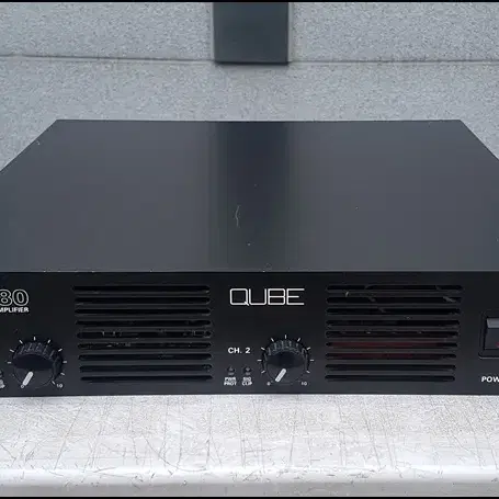 랜커스헤인즈 QUBE PA-80 중고 파워앰프