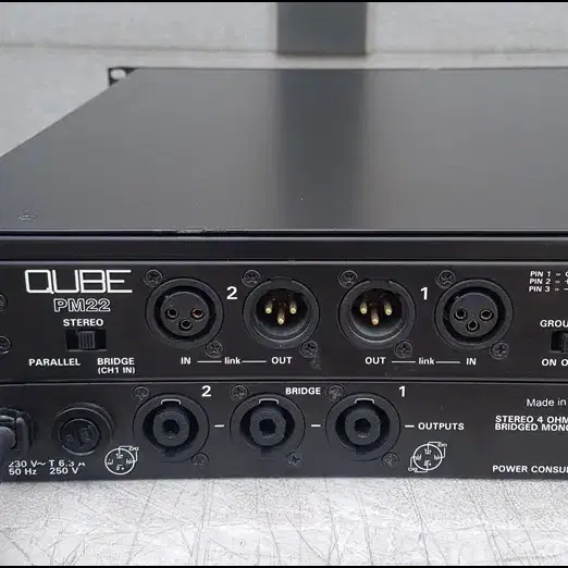 랜커스헤인즈 QUBE PA-80 중고 파워앰프