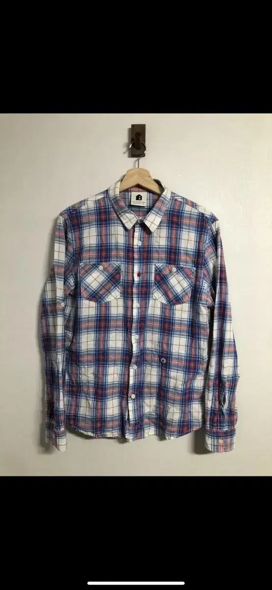 (105)Vinpol Bicycle Repair Shop Check Shirt