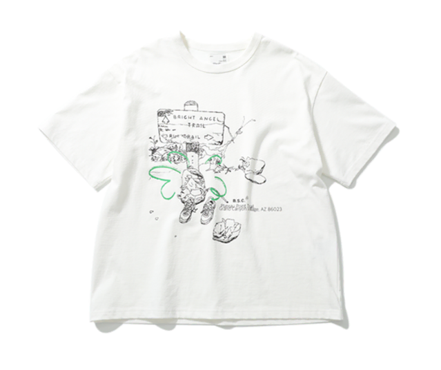 홀리선 23 B.S.C Graphic T-Shirts 오프화이트색상