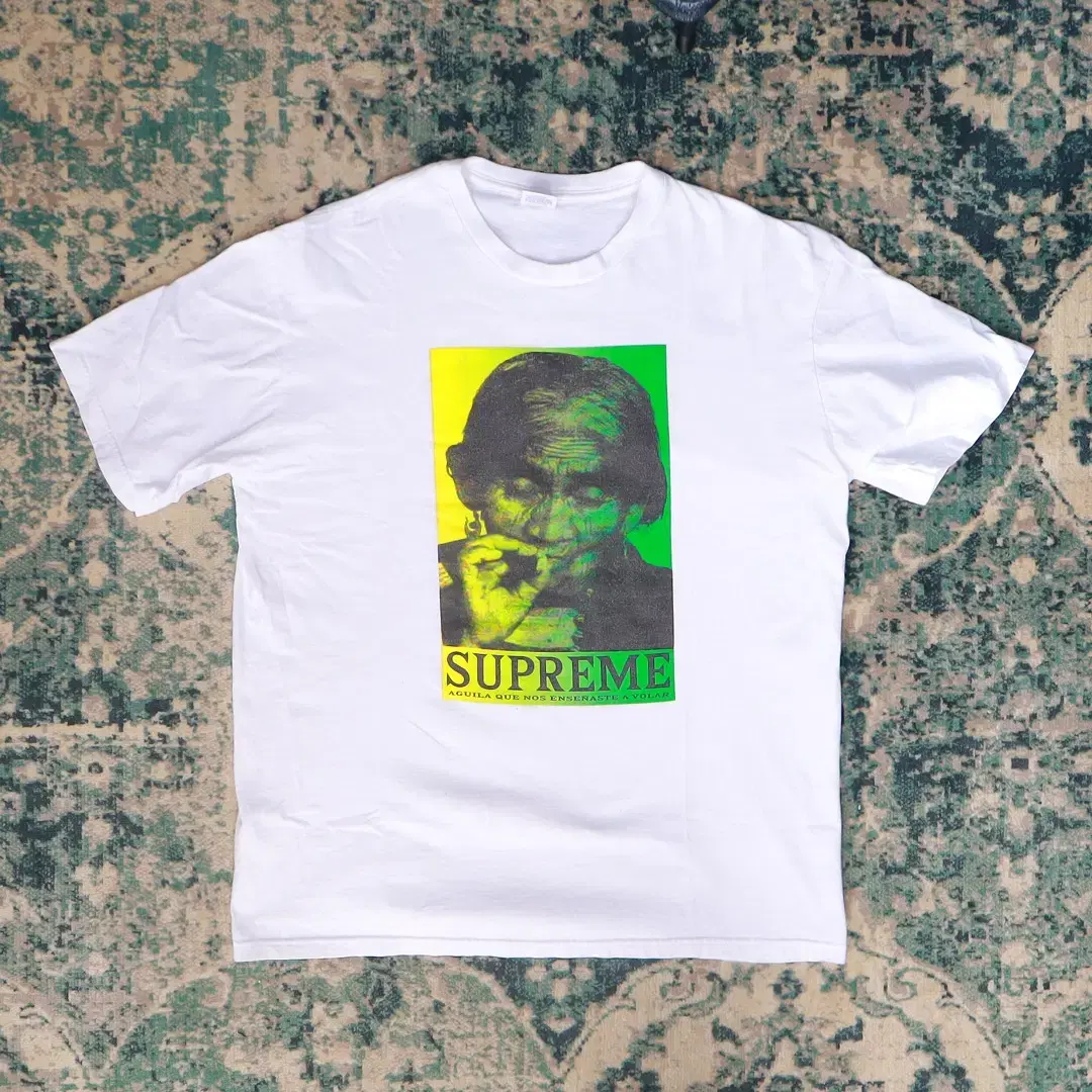 Supreme 슈프림 19FW Aguila 반팔 티셔츠 화이트 L