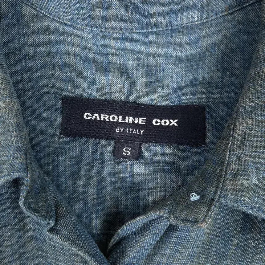 [S] CAROLINE COX 린넨 롱셔츠