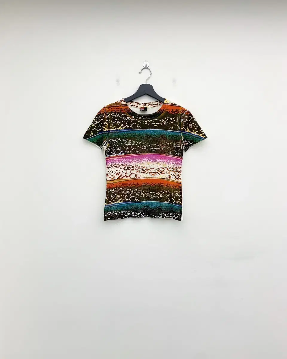 Diesel Safari Pattern Half T-Shirt