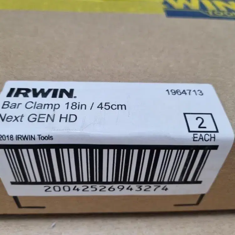 IRWIN QUICK-GRIP 18인치  457mm