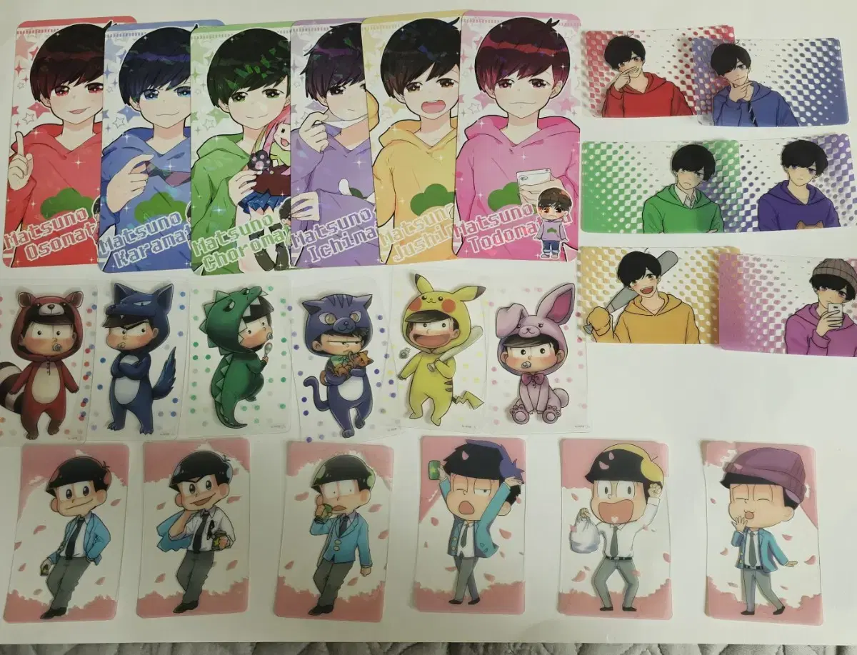 2016-2017 SURCO Osomatsu Award unofficial goods kard sticker