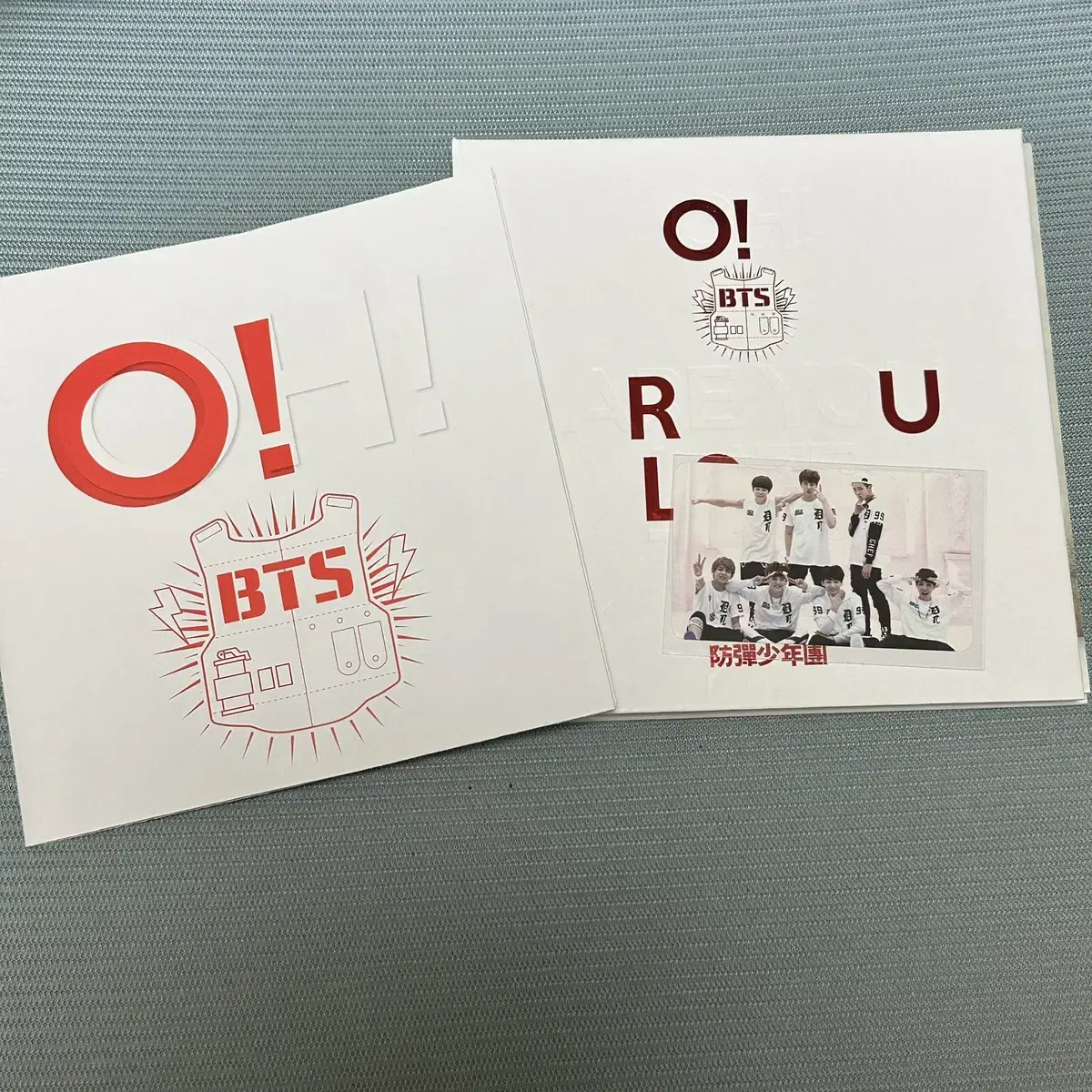 방탄 앤오 엔오 앨범 포카 bts 방탄소년단 O!R U L8,2?