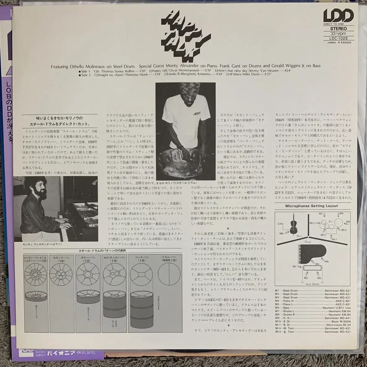 Monty Alexander LP (고음질 재즈앨범)