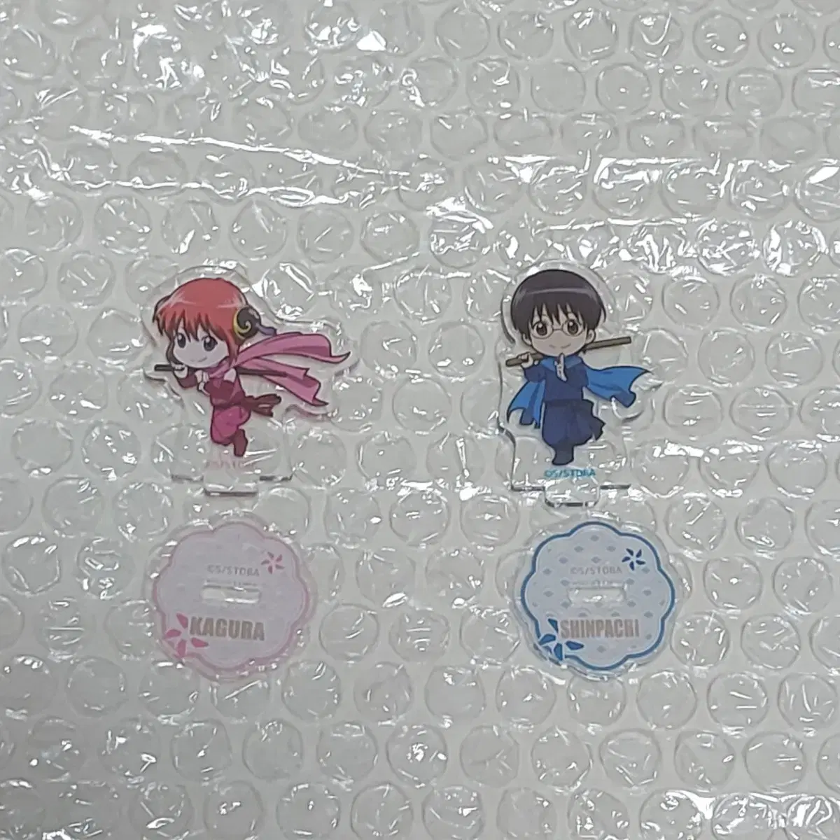 Gintama Kagura Shinpachi Ninja Mini acrylic wts sells